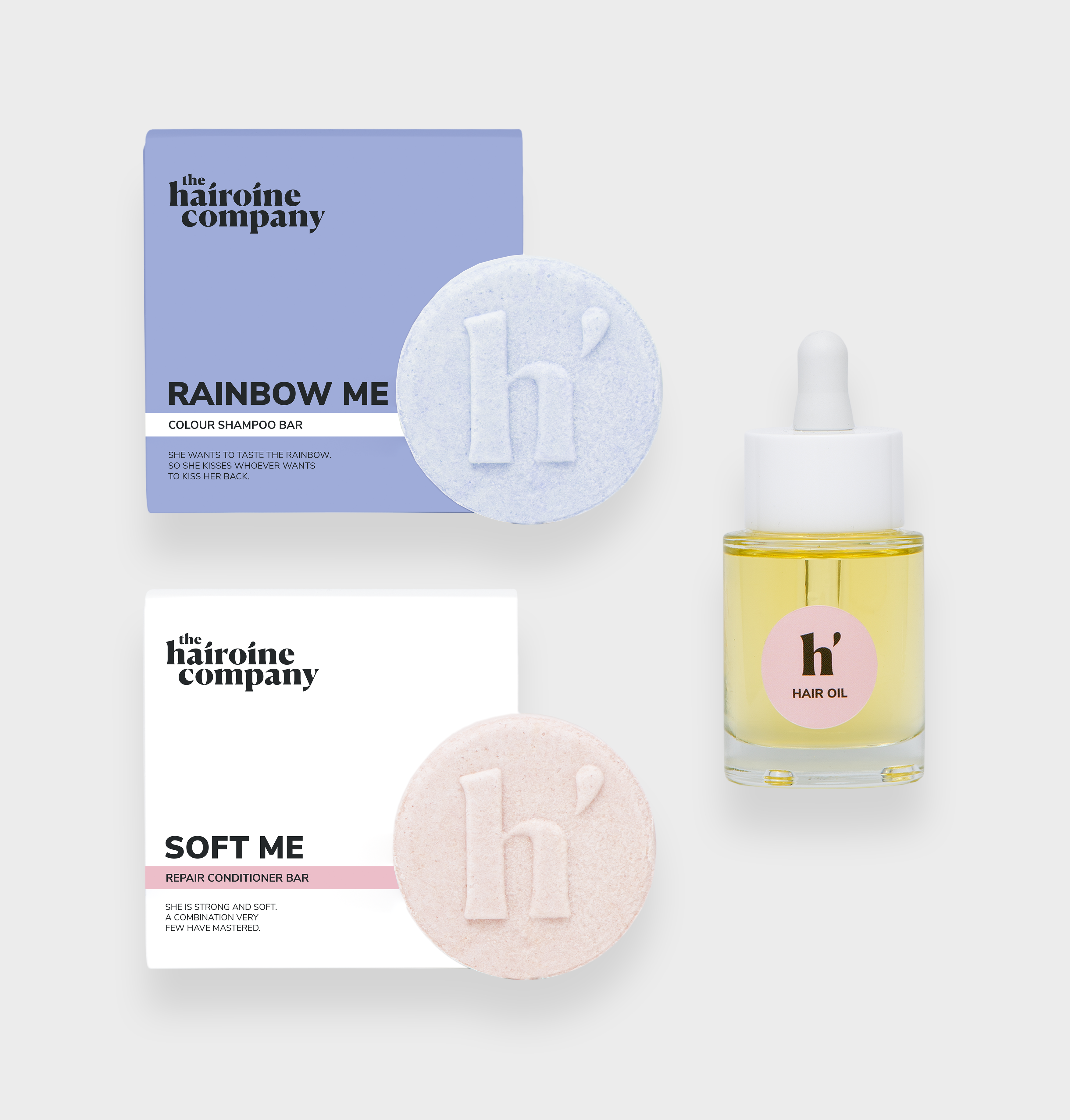 Rainbow Soft & Shiny Hair | Set